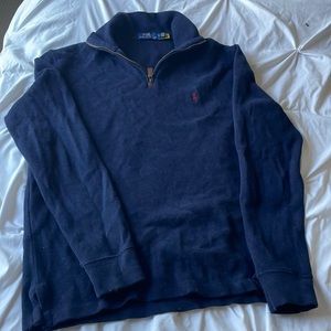 Men’s 1/4 zip polo